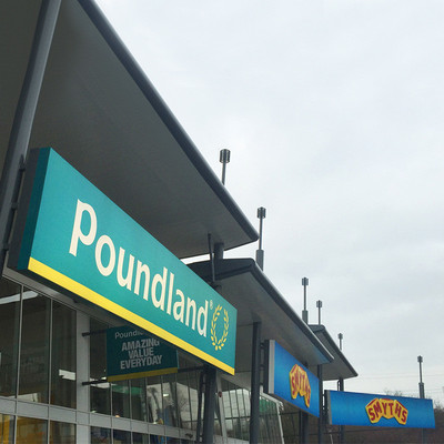 布店门店招牌led灯箱加工定制挂墙式发光防水软膜卡户外招定做