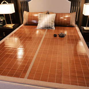 子夏凉席夏天冰丝双面席夏季2023新款家用凉竹席竹席竹子草席老式