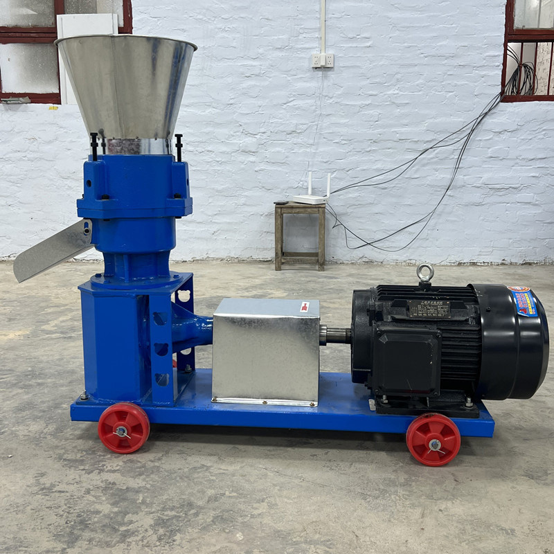 小型鸡鸭饲料颗粒机鹅鸽子饲料制粒机干湿两用大型饲料造粒机