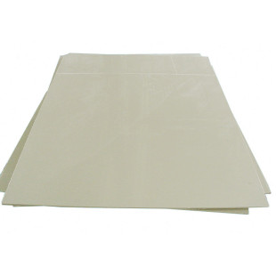 pp米黄色阻燃塑料加工板风管弯头三通阻燃制作板厂家直供