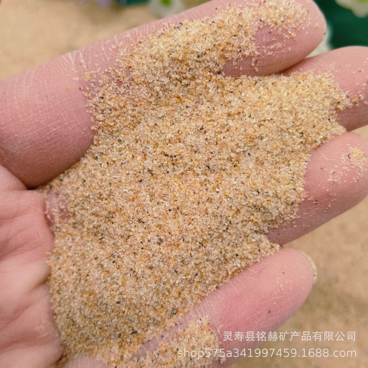 网红沙滩砂子源头批发厂家园林工程景观沙滩造景沙烧结彩砂粉砂子