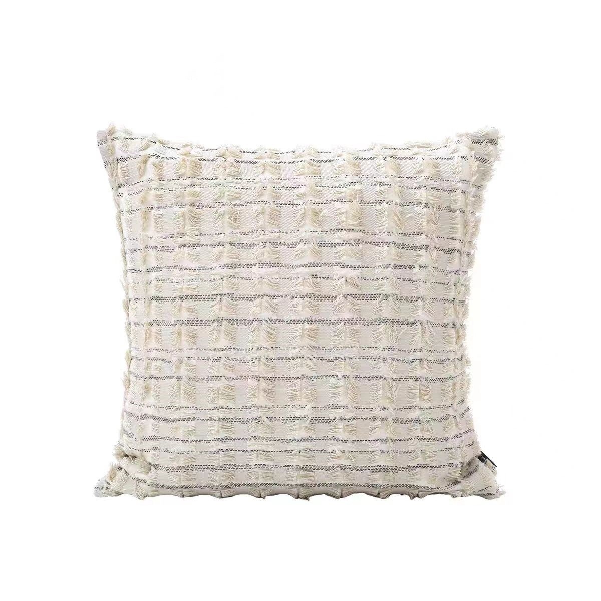 轻奢抱枕样板房简约现代软装沙发客厅靠垫方枕样板间酒店抱枕