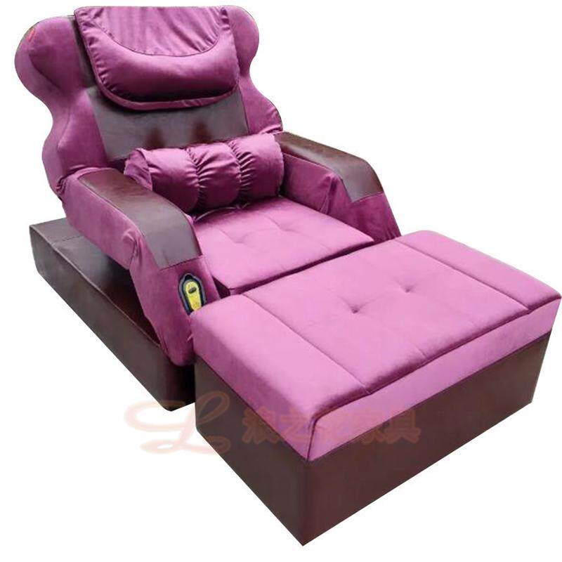 足浴按摩浴沐电动足疗单人布艺现代沙发椅足洗浴躺椅图片厂家