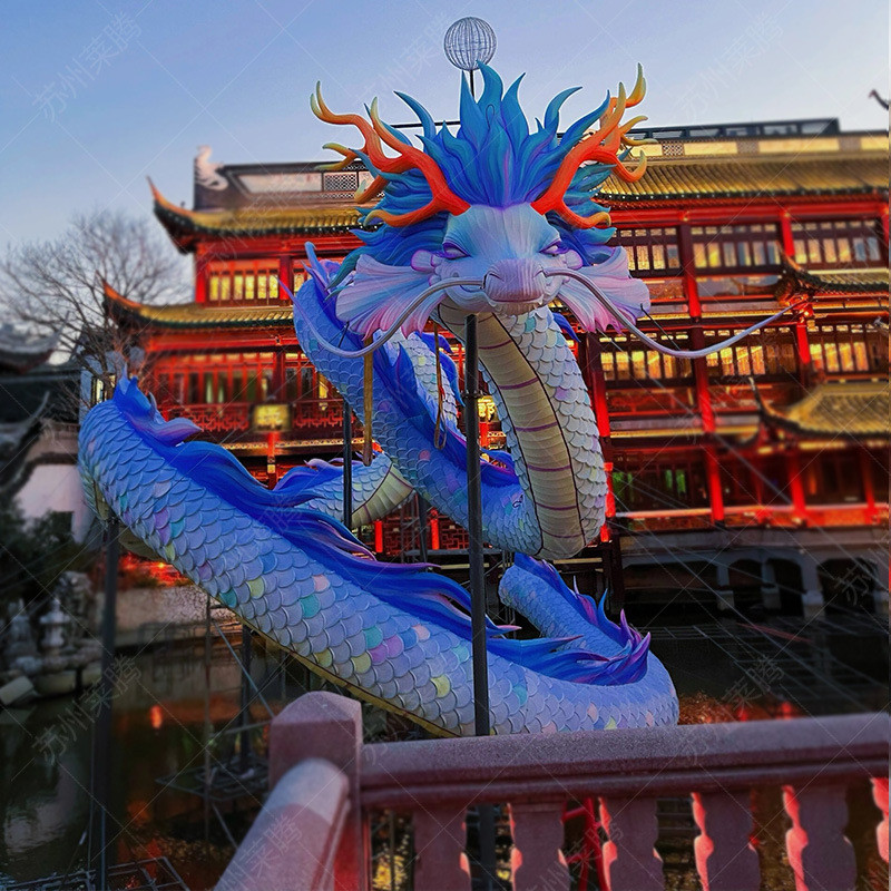 自贡传统灯会龙年大型灯节庆花灯大号民间彩灯国庆端午元宵国潮灯