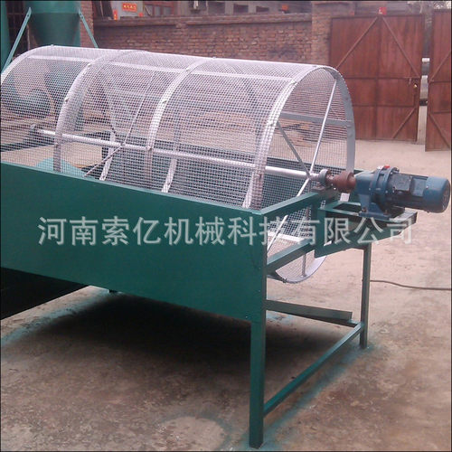 热销砂石滚筒筛筛网锯末滚筒筛分机筛垃圾滚筒建筑塑料颗粒筛分机