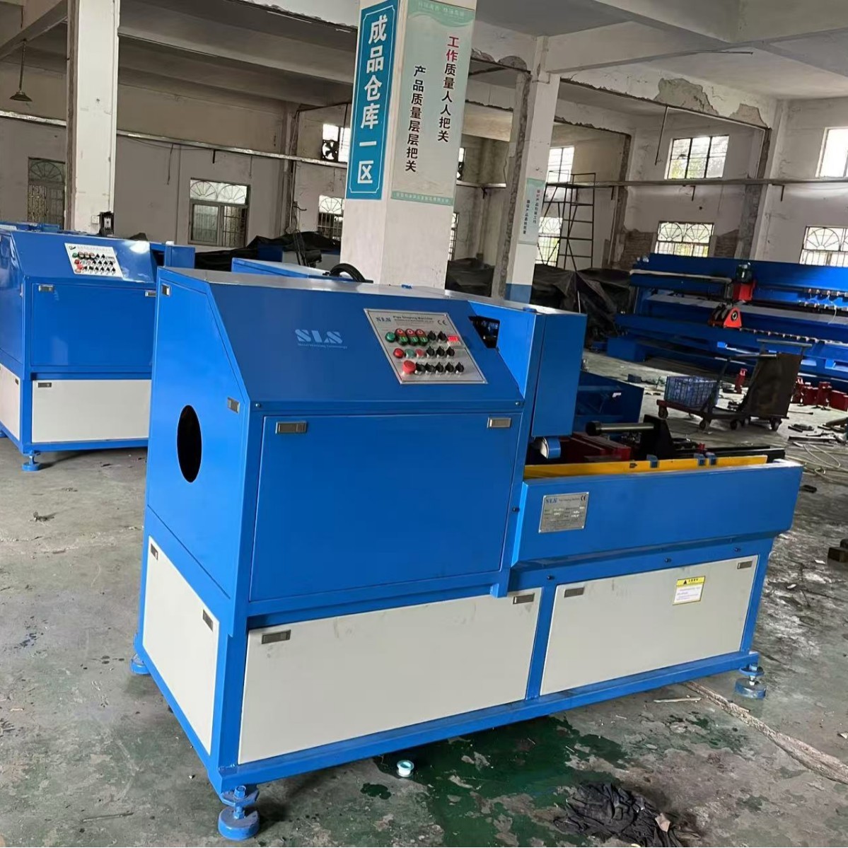 热销全自动锥管机Φ50x400锥管铁管铝管不锈钢家具脚成型机积金属