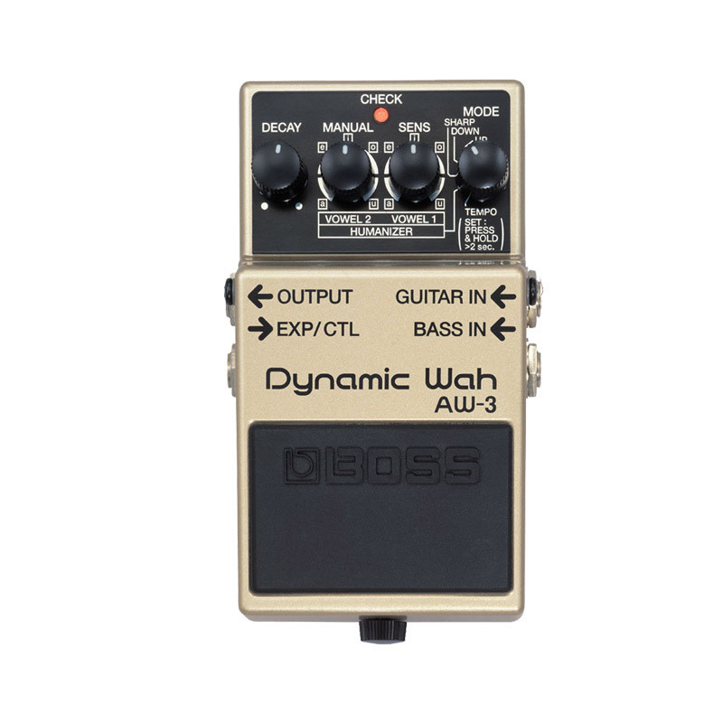 热销自动罗兰bossaw-3吉他贝司roland哇音单块效果器pw-3哇音踏板