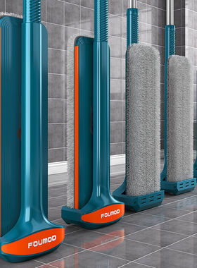 wm9a免手洗拖把平板家用一拖净旋转大号懒人吸水替换夹地拖壁挂布