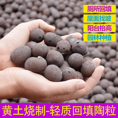 热销厂家供应陶粒填充陶粒回填高强卫生间建筑工地找平陶粒轻质