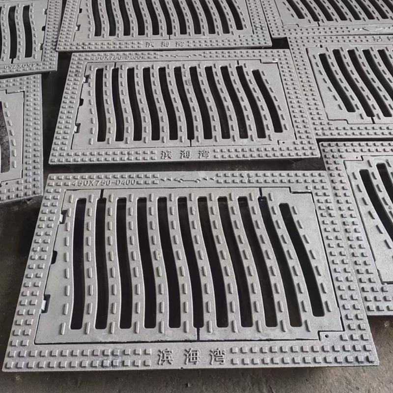 球墨铸铁防下沉防沉降雨水雨厂篦子水口下水道盖板水务篦弹簧篦