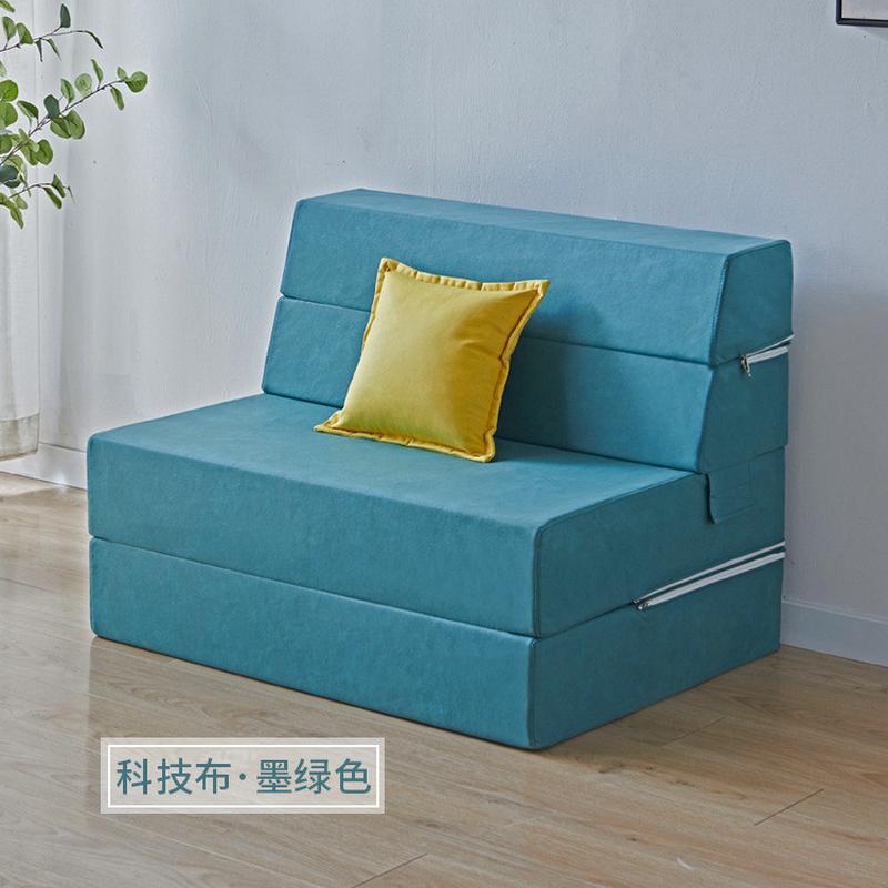简易折叠小沙发床新款午休午睡打地铺睡垫办公室小户型海绵垫床垫