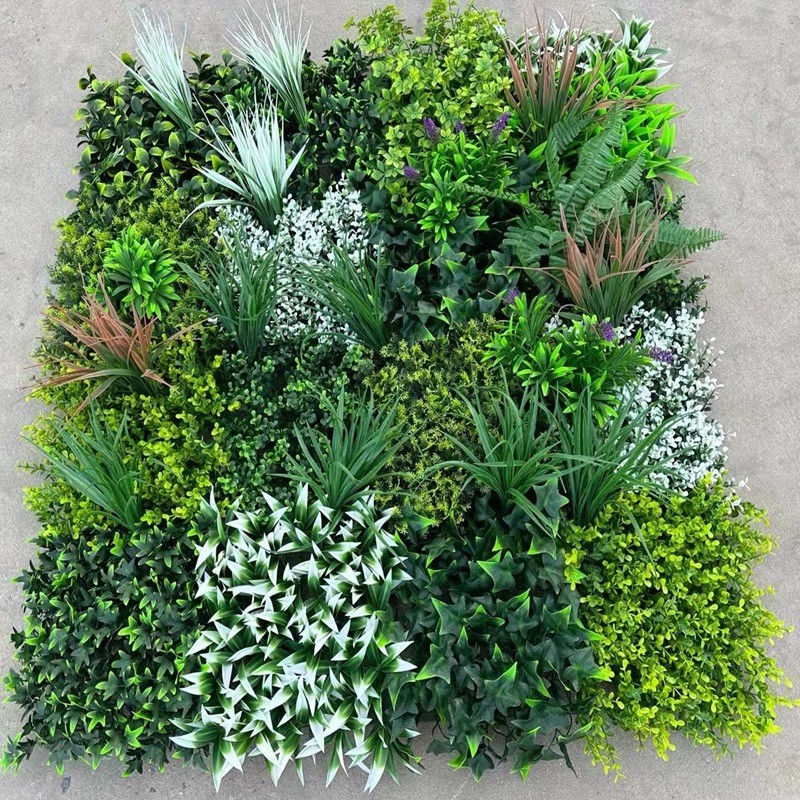1米*1米仿真绿植墙仿真绿植人造草坪室内塑料假花门头绿植造景