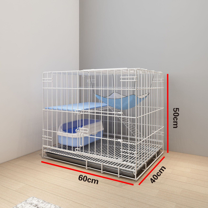 猫笼子家用三层带厕所一体超大自由空间可折叠双层室内四层猫别墅