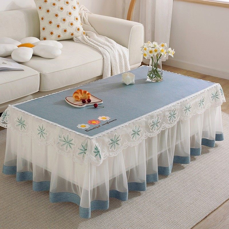 防水防油茶几桌布蕾丝电视柜桌布台布套罩欧式布艺免洗茶几布桌布,居家布艺,桌布,淘宝优惠券,粉丝福利购,淘宝优惠卷