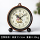 ke3c欧式 钟表摆件摆钟复古 家用床头表桌面小闹钟台式