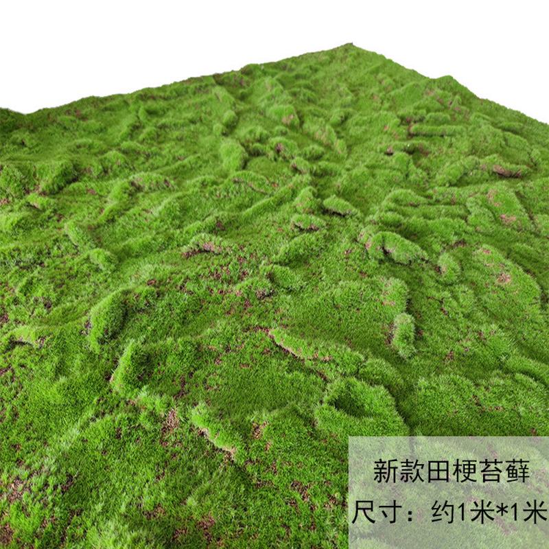 仿真植苔藓青苔绒草皮景观盆景橱窗装饰仿真植物墙绿植墙人造草坪