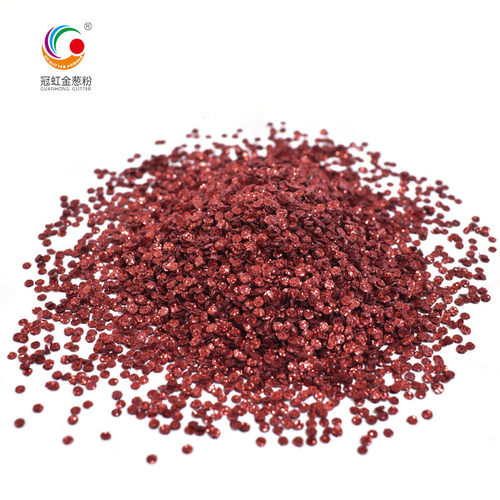 工艺品配搭装饰用粉闪粉耐高温闪粉立体感鲜艳亮片2mm金葱粉可