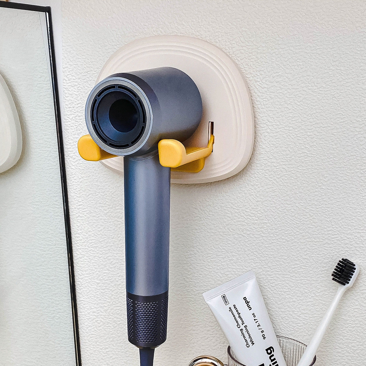 吹风机置物架卫生间浴室支架免打孔电吹风筒挂架懒人壁挂收纳架子,家庭/个人清洁工具,吹风机置物架,淘宝优惠券,粉丝福利购,淘宝优惠卷