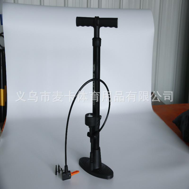 厂家直供足球气筒篮球打气筒便携式气压式充气筒球类打气充打气筒