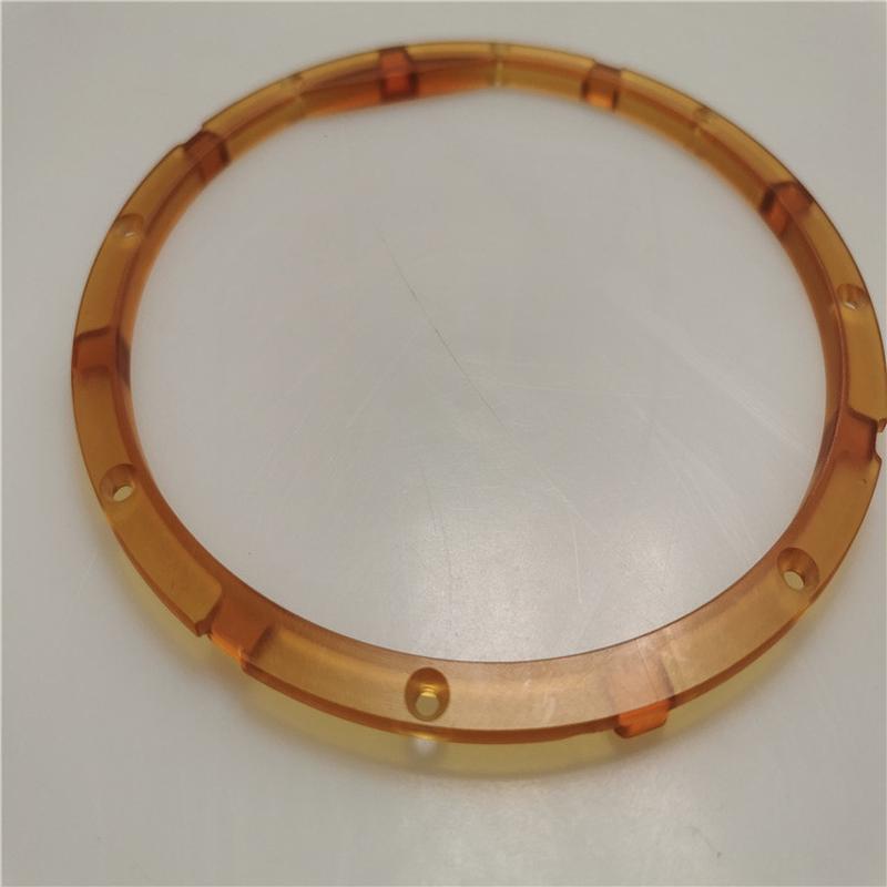 聚酰亚胺板材来样件雕刻铣来图cnc数控工艺