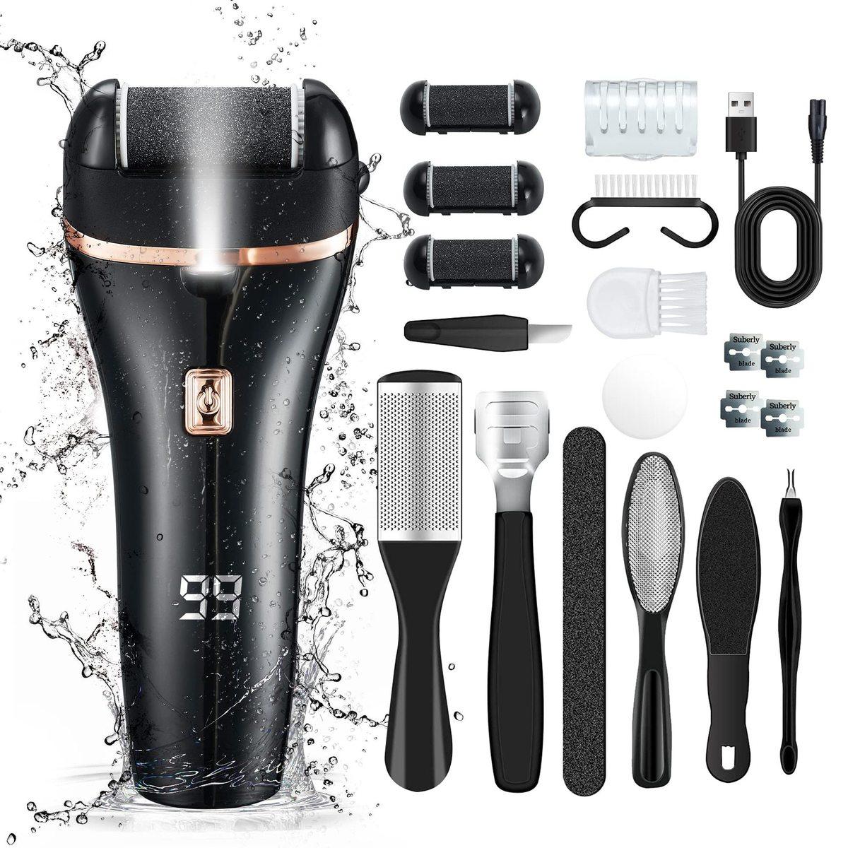 新款电动去死皮老茧修脚器全身水洗充电式数显带灯美脚修足磨脚器,办公设备/耗材/相关服务,3D打印机配件,淘宝优惠券,粉丝福利购,淘宝优惠卷