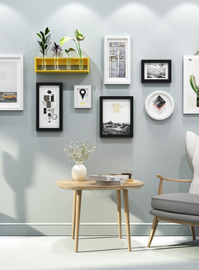 包邮【金零点9815】真蒂莱斯实木相框创意照片墙/相框墙