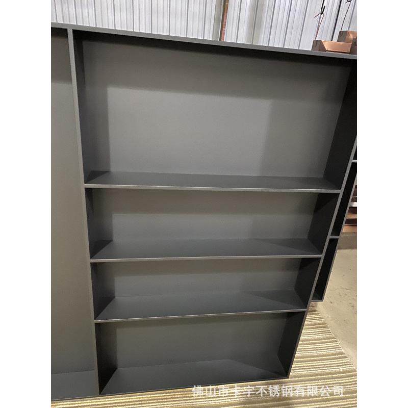 源头不锈钢电视柜电视背景墙装饰墙入双层置物壁龛不锈钢浴室柜
