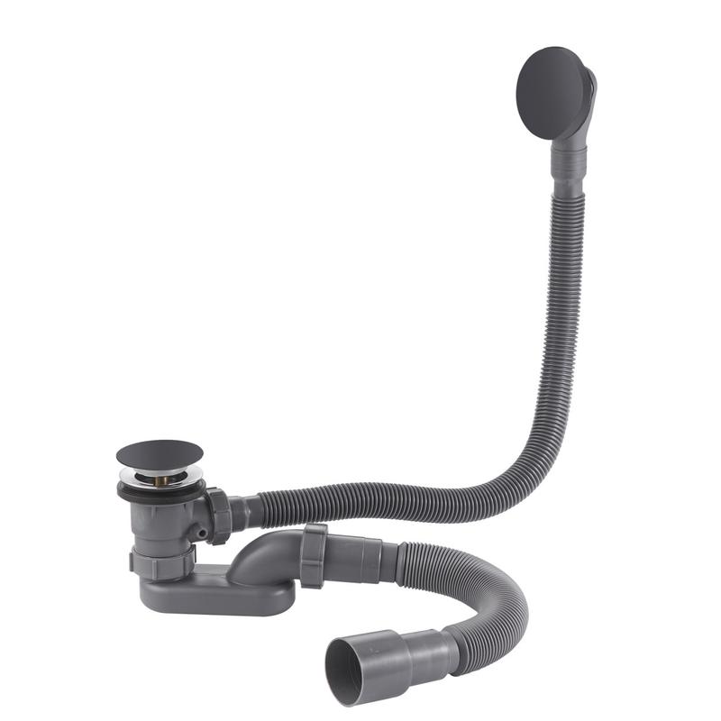 排水提篮式浴缸下水器浴室塑料浴缸下水配件家用式脚踏浴缸铜质