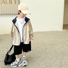 海妈家童装男童防晒衣夏季2025新款儿童韩版网眼透气外套童装衣服