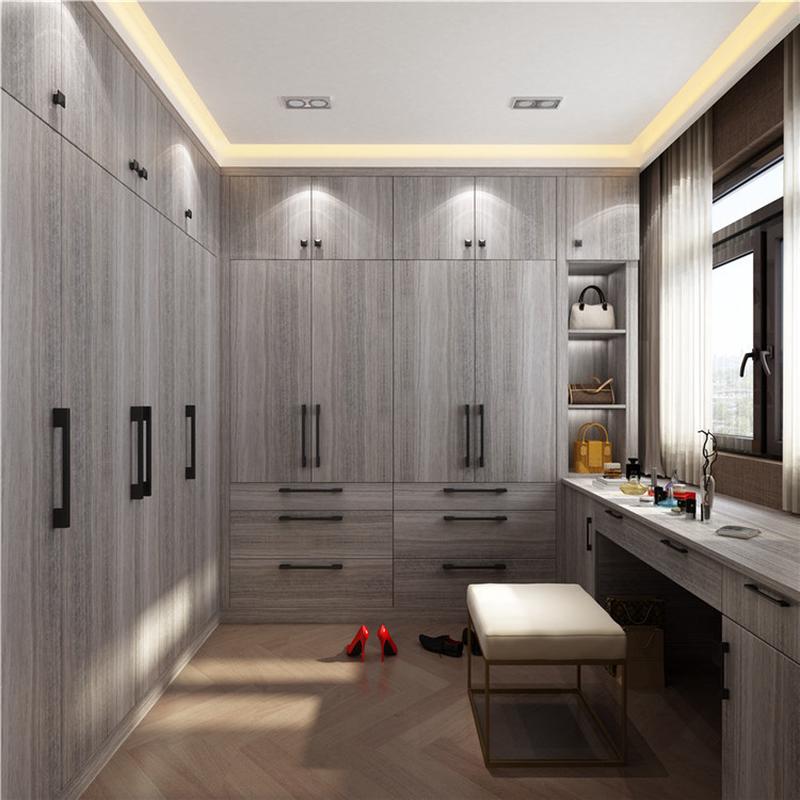 铂芬全铝批发厂家欧式整体衣柜全铝榻榻米衣柜供应成品型材家具