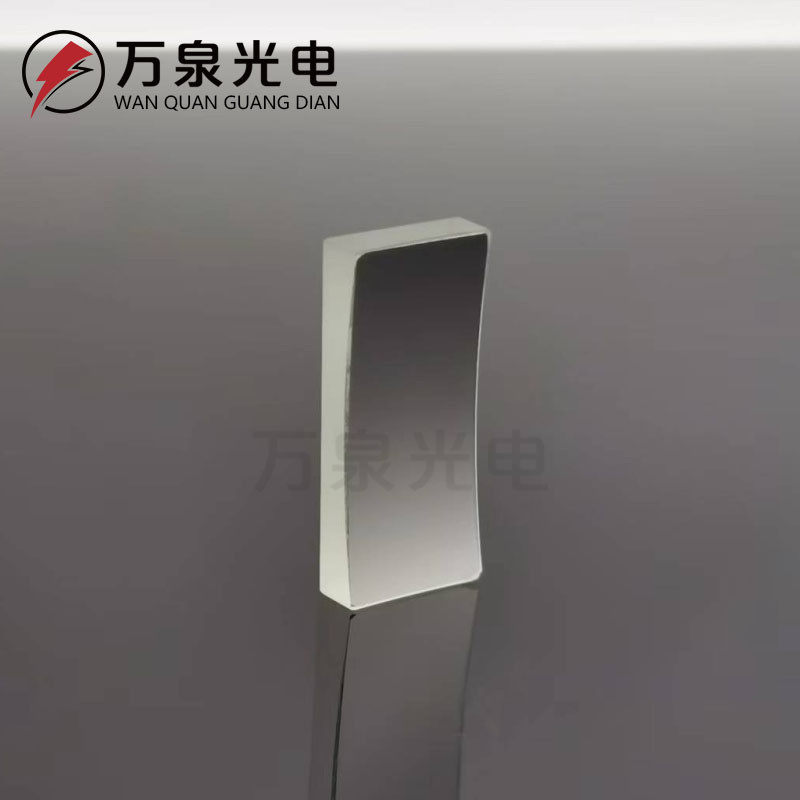 凹面镀铝反射镜经济型金属膜反射镜方形光学实验镀保护铝膜反射镜