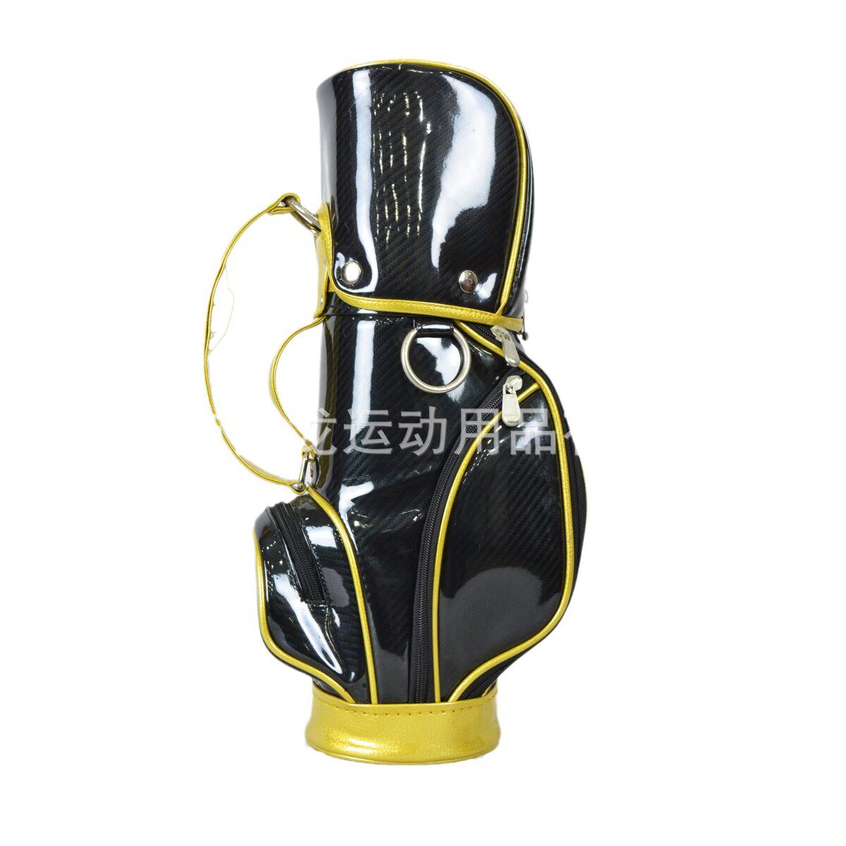 热销款水晶合成革复合料高尔夫包礼品高尔夫红酒包热销