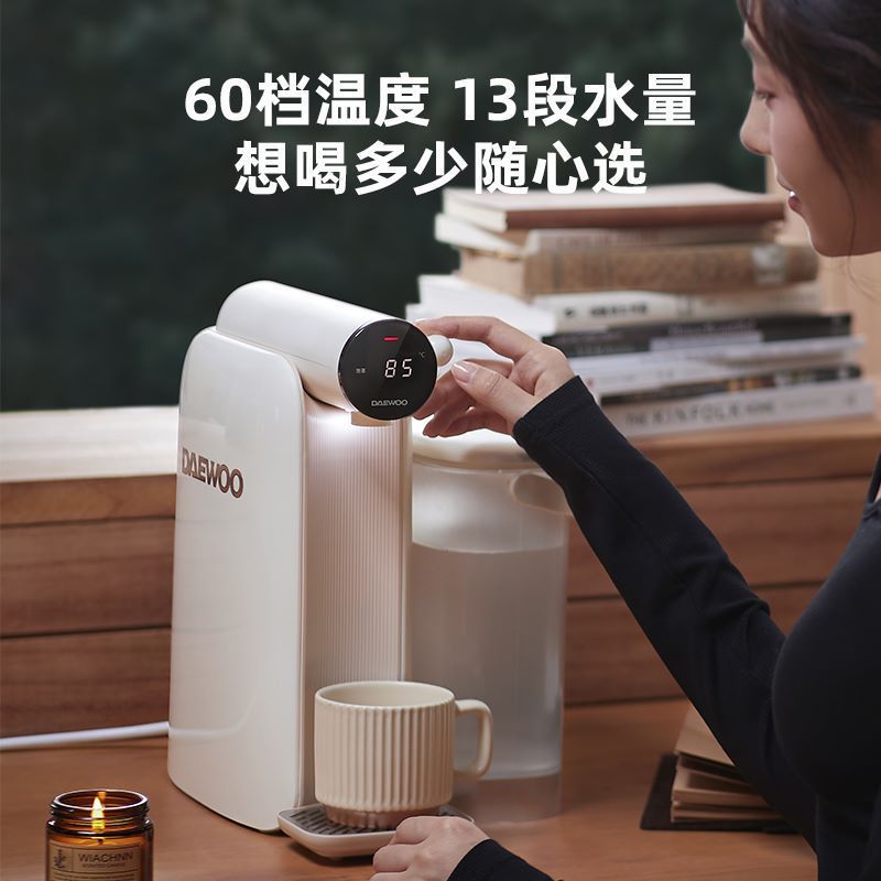大宇即热式熟水机饮水机一体家用桌面台式小型饮水器凉白开直饮机
