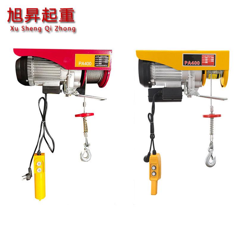 热销800公斤12米20米30米吊装起重葫芦小吊机220v钢丝绳家用电葫