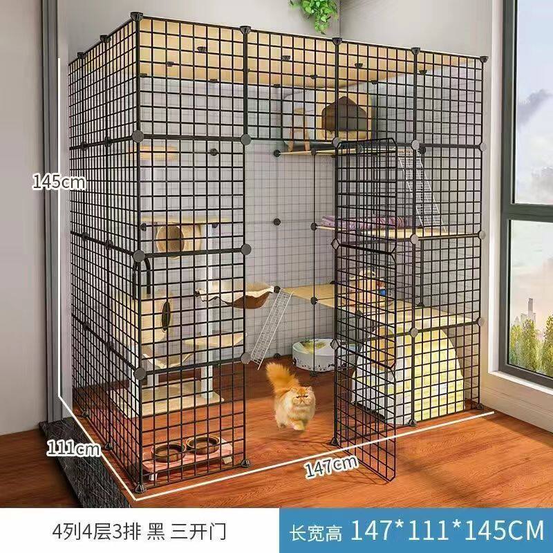 猫笼子超大自由空间猫两层猫屋家用室内大猫咪笼子猫空笼舍猫别墅