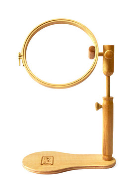 手工木质绣绣绷十字绣架子十字绣配件湘绣台式绣绷苏绣花圈