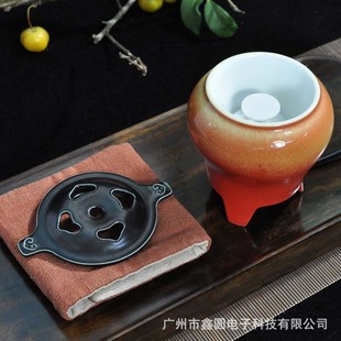 酉圆工坊厂家高级如沉香炉高温熏香炉定时调温柿檀香电香炉礼品