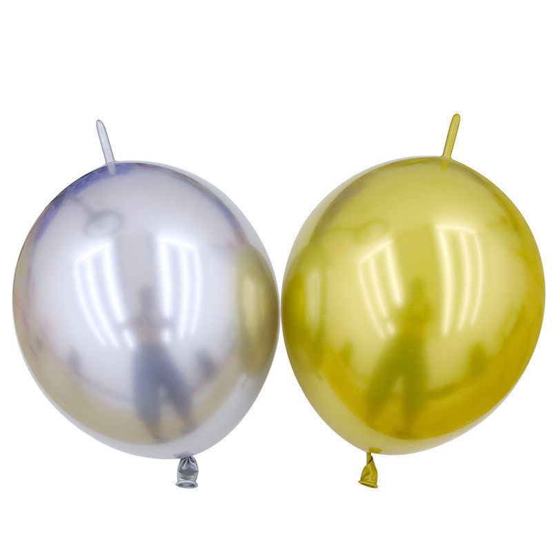 金属尾巴球12寸100个帅安尾针球灵可龙银爱心背景墙乳胶金属气球,节庆用品/礼品,气球,淘宝优惠券,粉丝福利购,淘宝优惠卷