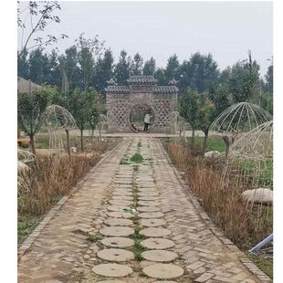 石雕旧石器民间磨盘圆盘铺路地石景区园林铺路石磨盘老石头磨盘