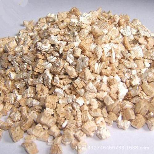 供应蛭石蛭多20-40目40-60目育苗用石粉规格大颗粒蛭石