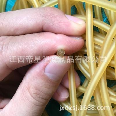 厂家供应0540乳胶圈1*4水球管皮筋0.5mm*4mm水气球套管乳胶管