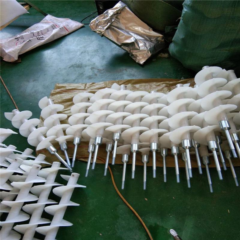 尼龙螺旋杆搅拌塑料螺旋搅拌桨尼龙螺旋厂酵素浴