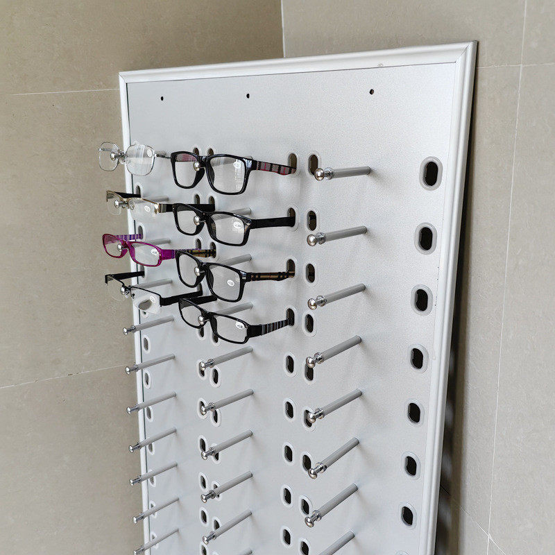 铝扣板壁挂高级感眼镜展示架60付光学太阳眼镜陈列架货架,标准件/零部件/工业耗材,车间地垫,淘宝优惠券,粉丝福利购,淘宝优惠卷