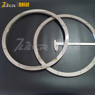 外径500mm非标动静格硬质合金大规环钨钢密封环碳化钨无磁合金环