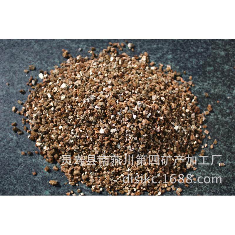 厂家直供蛭石金黄色各种规格蛭石园艺蛭石膨胀