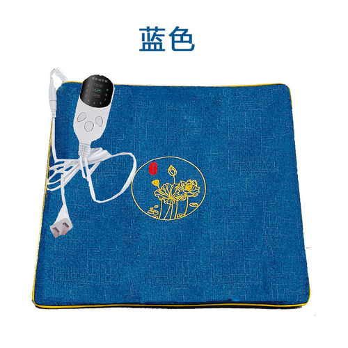 电加热艾草坐垫艾绒填充内胆加热垫艾绒艾叶电加热坐垫