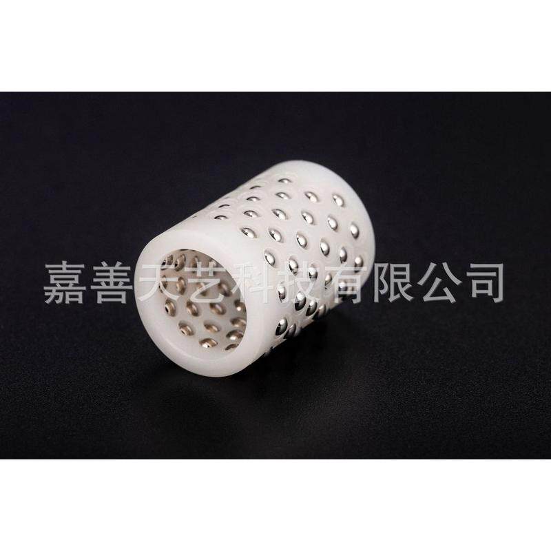 高精度耐磨损尼龙直线螺旋珠保持架导套排列套