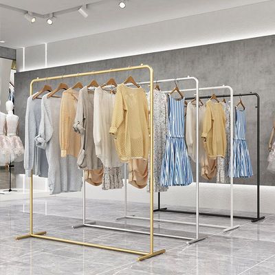 服装店展示架落地式挂衣架铁艺货架简约女装男装童装店衣服陈列架