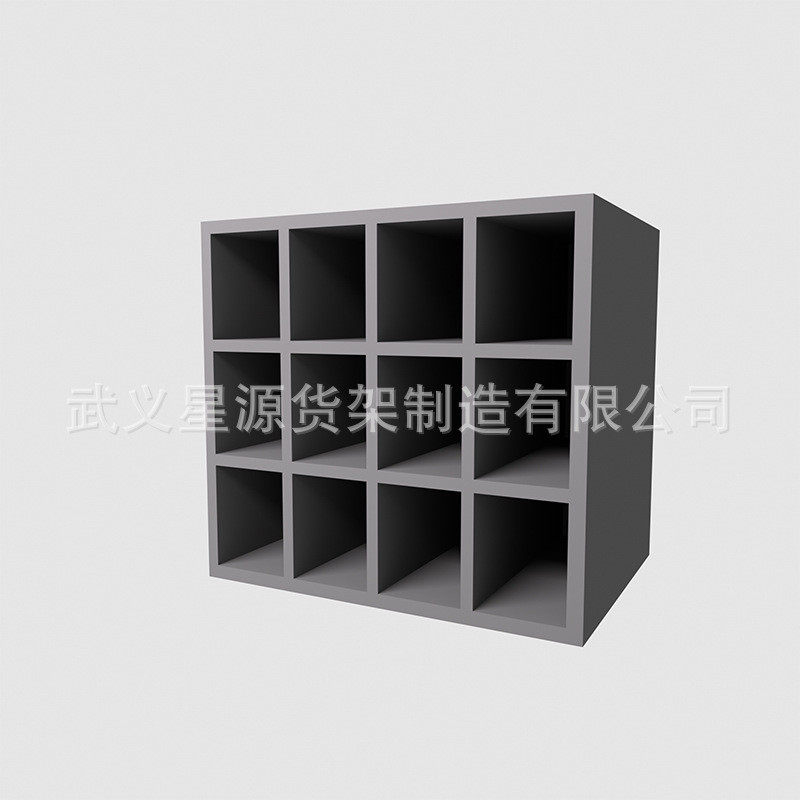 展架专用钻头展示架格子货架分区展示组合式分格工具设计展柜