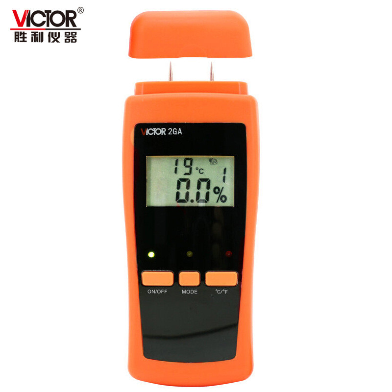 潮vc2ga木材水分仪计木板胜利湿度含水份测量仪木材水分测试仪